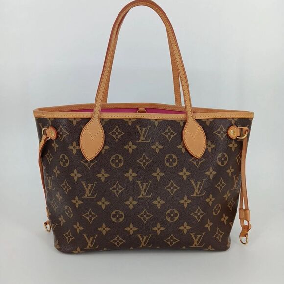 Louis Vuitton x Murakami Monogram Colorful Floral Leather PM Neverfull Tote Bag - Picture 5 of 16
